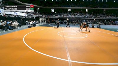 5A 145 lbs Cons. Semi - Caylee Owen, Argyle vs Maria Munoz, San Antonio Edison