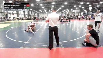 132 lbs Rr Rnd 3 - Quinton Warlikowski, Journeymen Wrestling Red vs Landen Lage, Patton Trained Red
