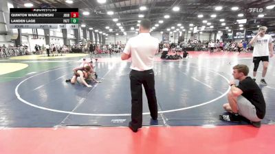 132 lbs Rr Rnd 3 - Quinton Warlikowski, Journeymen Wrestling Red vs Landen Lage, Patton Trained Red