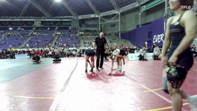 124 lbs Round 1 (16 Team) - Zoe Gaetjens, Gannon University vs Shelby Moore, McKendree University