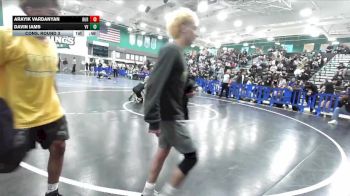 132 lbs Cons. Round 3 - Davin Iams, Victor Valley vs Arayik Vardanyan, Burbank