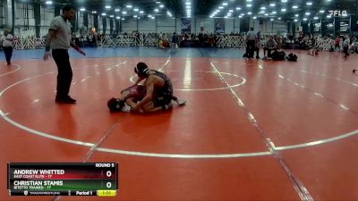 100 lbs Rd# 8- 12:30pm Saturday Final Pool - Christian Stamis, Bitetto Trained vs Andrew Whitted, East Coast Elite