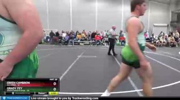 285 lbs Round 1 (4 Team) - Grady Fey, South Dakota Rage vs Owen Cambron, All Stars