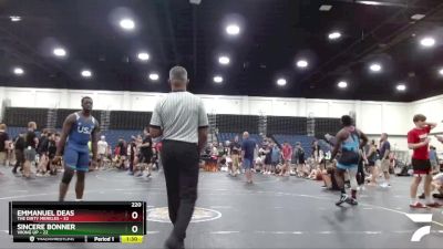 220 lbs Finals (8 Team) - Emmanuel Deas, The Dirty Merkles vs Sincere Bonner, Viking UP