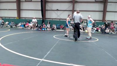 122 lbs Champ. Round 1 - Kylie Benoit, Rick Larsen Wrestling Club vs Kayla Maslonka, Mayhem