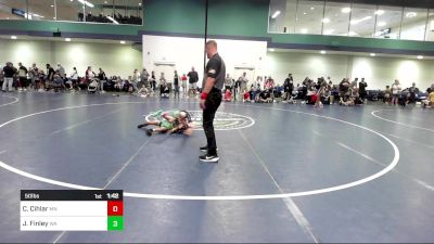 50 lbs Quarterfinal - Connor Cihlar, MN vs Jacques Finley, WA