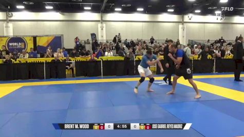 Jose Gabriel Reyes Madriz vs Brent M. Wood 2024 World IBJJF Jiu-Jitsu No-Gi Championship