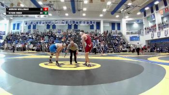 190 lbs Cons. Round 5 - Kydin Reed, Riverdale vs Arrow Mullinax, Columbia City