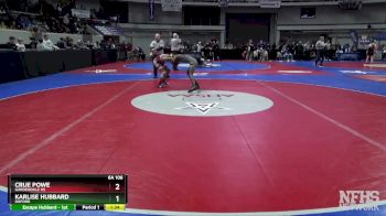 6A 106 lbs Quarterfinal - Crue Powe, Gardendale Hs vs Karlise Hubbard, Oxford