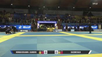 Norman Benjamin J. Saunders vs Giacomo Baldi 2026 IBJJF European NoGi