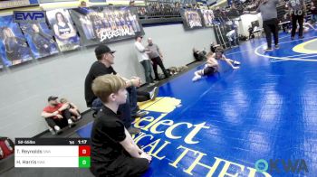 52-55 lbs Rr Rnd 3 - Tanner Reynolds, Shelton Wrestling Academy vs Harper Harris, Shelton Wrestling Academy