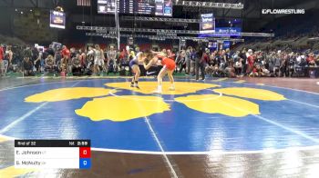 132 lbs Rnd Of 32 - Elleni Johnson, Utah vs Shayla McNulty, Oregon