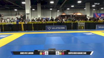 James Kyle Lawson vs Jasper Hideo Kaikane Zane 2026 American National IBJJF Jiu-Jitsu Championship