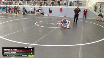 63 lbs Cons. Round 2 - Stratton Sorg, Bethel Freestyle Wrestling Club vs Jack Hamilton, Bethel Freestyle Wrestling Club