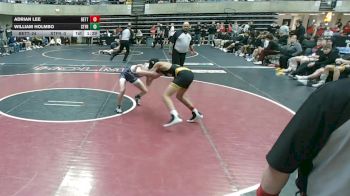 114 lbs Quarterfinals (8 Team) - William Holmbo, Saint Francis, MN vs Adrian Lee, Bettendorf, IA