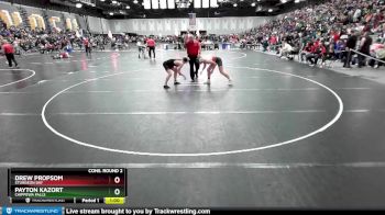 144 lbs Cons. Round 2 - Drew Propsom, Sturgeon Bay vs Payton Kazort, Chippewa Falls