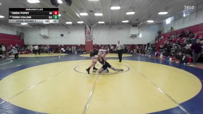 128 lbs Cons. Round 3 - Drew Popst, Monte Vista vs Torin Collins, College Park