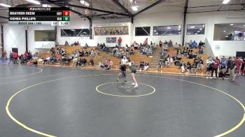 149 lbs Cons. Round 4 - Brayden Deem, Indianapolis vs Oshea Phillips, Manchester