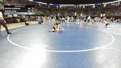 96 lbs Round Of 16 - Natalia Carnahan, Valley vs Araceli Clem, Canon-McMillan