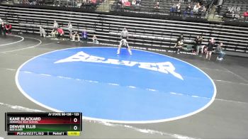 123 lbs Quarterfinal - Kane Blackard, Herriman High School vs Denver Ellis, Box Elder