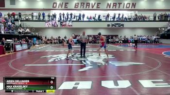 113 lbs Semis & 3rd Wb (16 Team) - Max Kraselsky, St Francis School vs Aiden Dellinger, Oglethorpe County