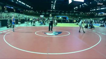 120 lbs Champ. Round 2 - Axel Ritchie, McCallie School vs Cash Cailliau, Jesuit