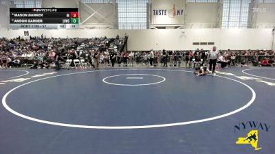 57 lbs Cons. Round 5 - Anson Garner, Lil Hawks Wrestling Club vs Mason Banker, Brawler Elite
