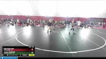 164-164 lbs Round 2 - Evan Raboin, Wausau West vs Peyton Fry, Reedsburg