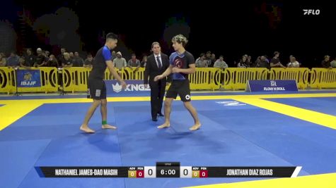 Jonathan Diaz Rojas vs Nathaniel James-Dao Masih 2025 Pan IBJJF Jiu-Jitsu No-Gi Championship