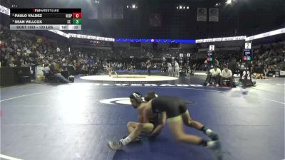 120 lbs Consolation - Paulo Valdez, Hesperia (SS) vs Sean Willcox, St. John Bosco (SS)