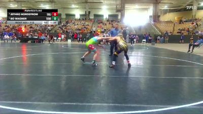 112 lbs Semifinal - Bo Wagner, Stars Wrestling Club vs Jethro Nordstrom, McMinn Tribe