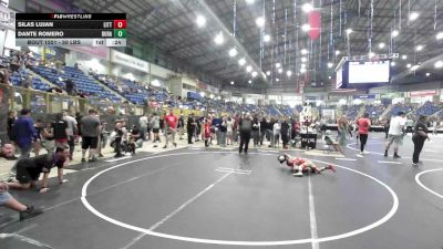 50 lbs Consi Of 4 - Silas Lujan, Little Warrior WC vs Dante Romero, Duran Elite