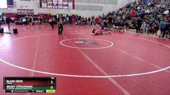 152 lbs Cons. Round 3 - Blake Giese, Canby vs Brody Straumann, Atwater-Cosmos-Grove City