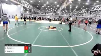 78 lbs Quarterfinal - Logan Banker, BullTrained vs Thomas Blewitt, Triumph