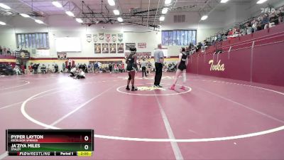 135 lbs Semifinal - Pyper Layton, EXCELSIOR SPRINGS vs Ja`Ziya Miles, STALEY