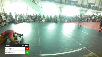 100 lbs Rr Rnd 1 - Hunter Junge, Mtc vs Micah Chea, Powerline WC