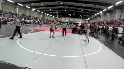 144 lbs Quarterfinal - Caleb Quintana, Alamosa vs Monty Yarnell, No Team