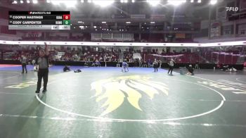 126 lbs Cons. Round 2 - Cooper Hastings, Kuna vs Cody Carpenter, Rocky Mountain