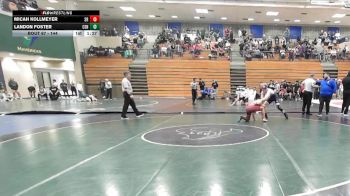 144 lbs Champ. Round 1 - Micah Kollmeyer, Scripps Ranch vs Landon Foster, Centennial