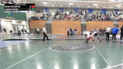 144 lbs Champ. Round 1 - Micah Kollmeyer, Scripps Ranch vs Landon Foster, Centennial