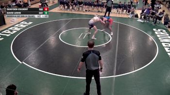 165 lbs Semis & 1st Wb (8 Team) - Quayden Culbert, Parkston vs David Lewis, Custer