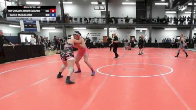 152 lbs Round Of 16 - Ana Carolina Mindin Lockard, BTS- Brooklyn Technical vs Jaida Macaluso, Minisink Valley