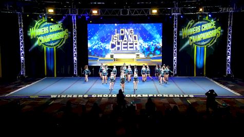 Long Island Cheer - Aqua [2025 Medium Junior Level 2 2] 2025 Winners Choice Live at Foxwoods