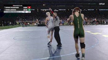 D3-120 lbs Cons. Round 2 - Ethan Palmateer, Gladwin HS vs Owen Lewicki, Grayling HS