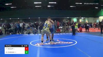 Match - Tyler Delooff, Mi vs Alex Coleman, Oh