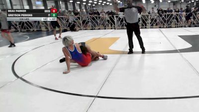 106 lbs Rr Rnd 1 - Beau Parker, Ground Up USA (BLUE) - HSB vs Greyson Perkins, Filipe Trained Wrestling Academy - HSB