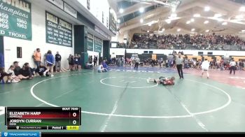 95 lbs Cons. Round 1 - Elizabeth Harp, Homedale vs Jordyn Curran, Kuna