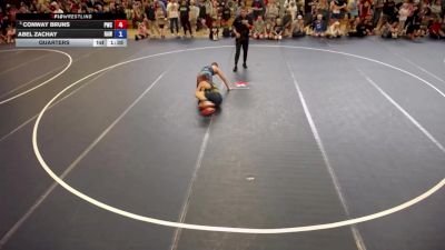 140 lbs Quarters - Conway Bruns, Peak Wrestling Club vs Abel Zachay, Robbinsdale Area Wrestling