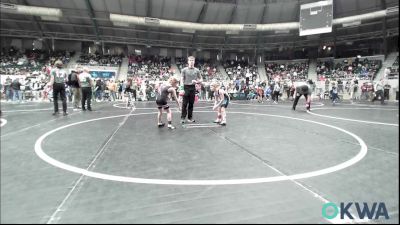 60 lbs Round Of 32 - Kashen Bell, Division Bell Wrestling vs Jesse Hightower, Watonga Youth Wrestling
