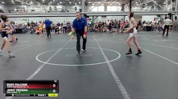80 lbs Round 3 (6 Team) - Jaydyn Schommer, Whitted Trained Legacy vs Luke Hosonitz, Iron Horse